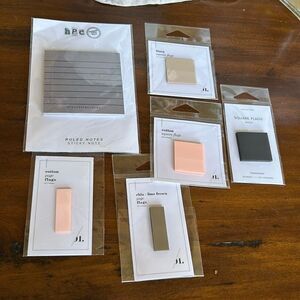 Sticky notes bundle Cloth & Paper , HPC , Jane Agenda